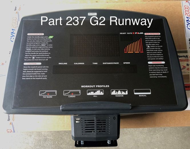 Hovedbilde Computer Console Assembly Part 237 G2 Runway
