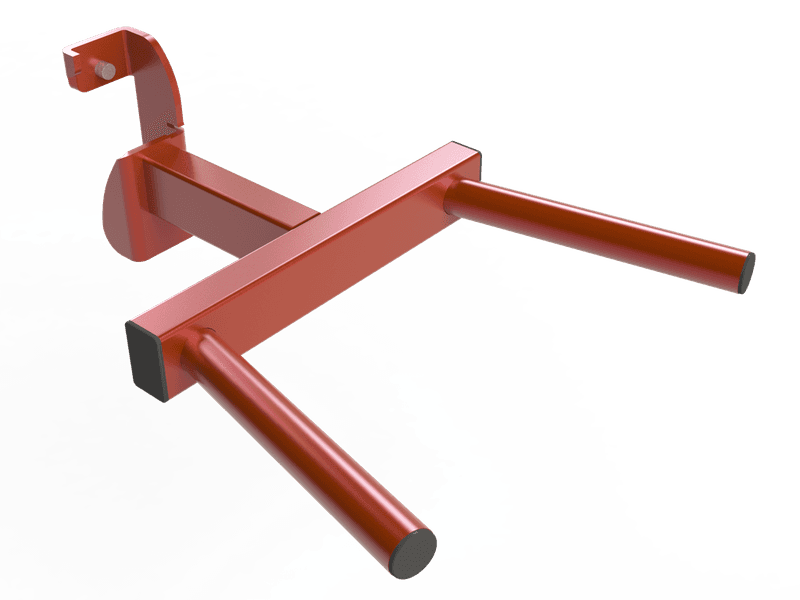 GYM2000 Dips for cage, tverrgående