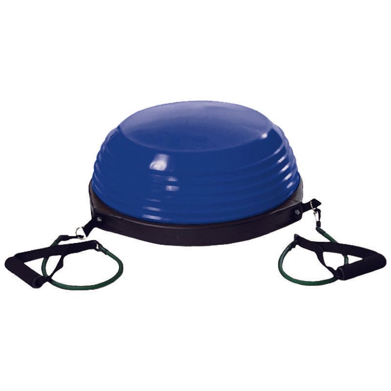 Balansedome, blå m/ strikk