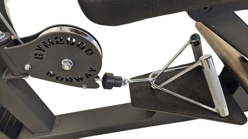 GYM2000 Nedtrekk & Roing Kombi 130kg