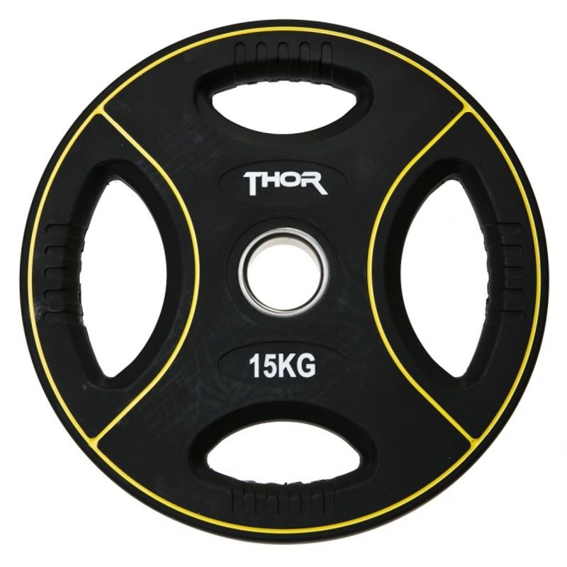 TF PU Vektskiver med håndtak 5kg
